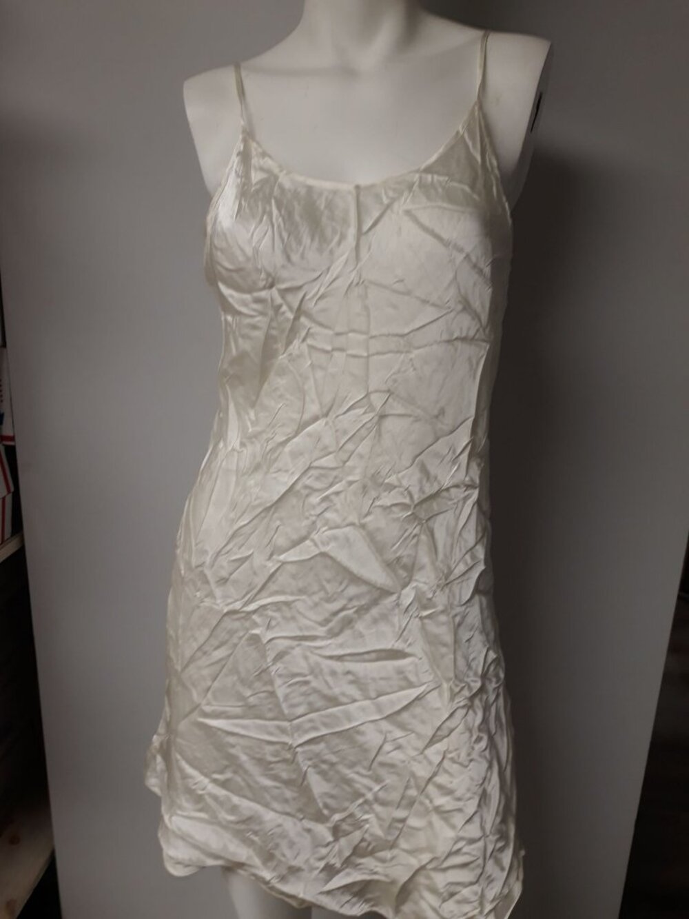 Bradelis SILK BABYDOLL Cream Large New Without Tags!